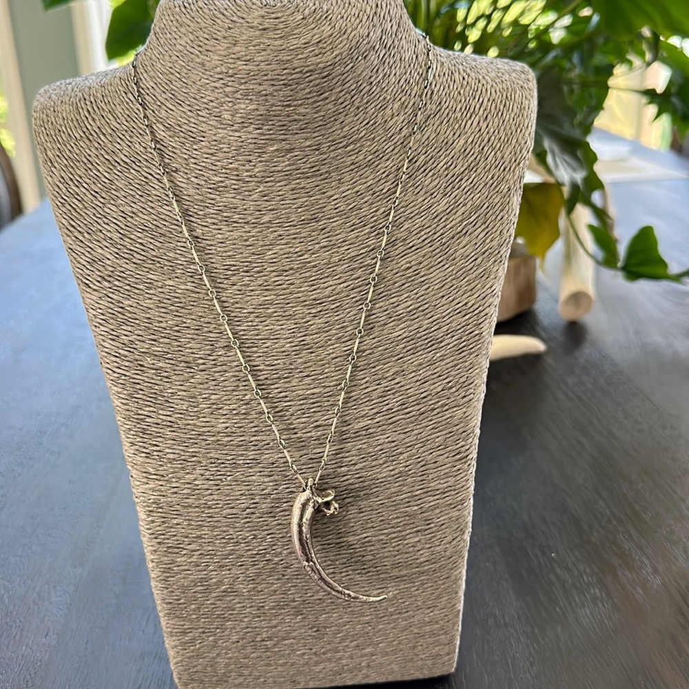 Pamela Love  Talon Sterling Silver Necklace